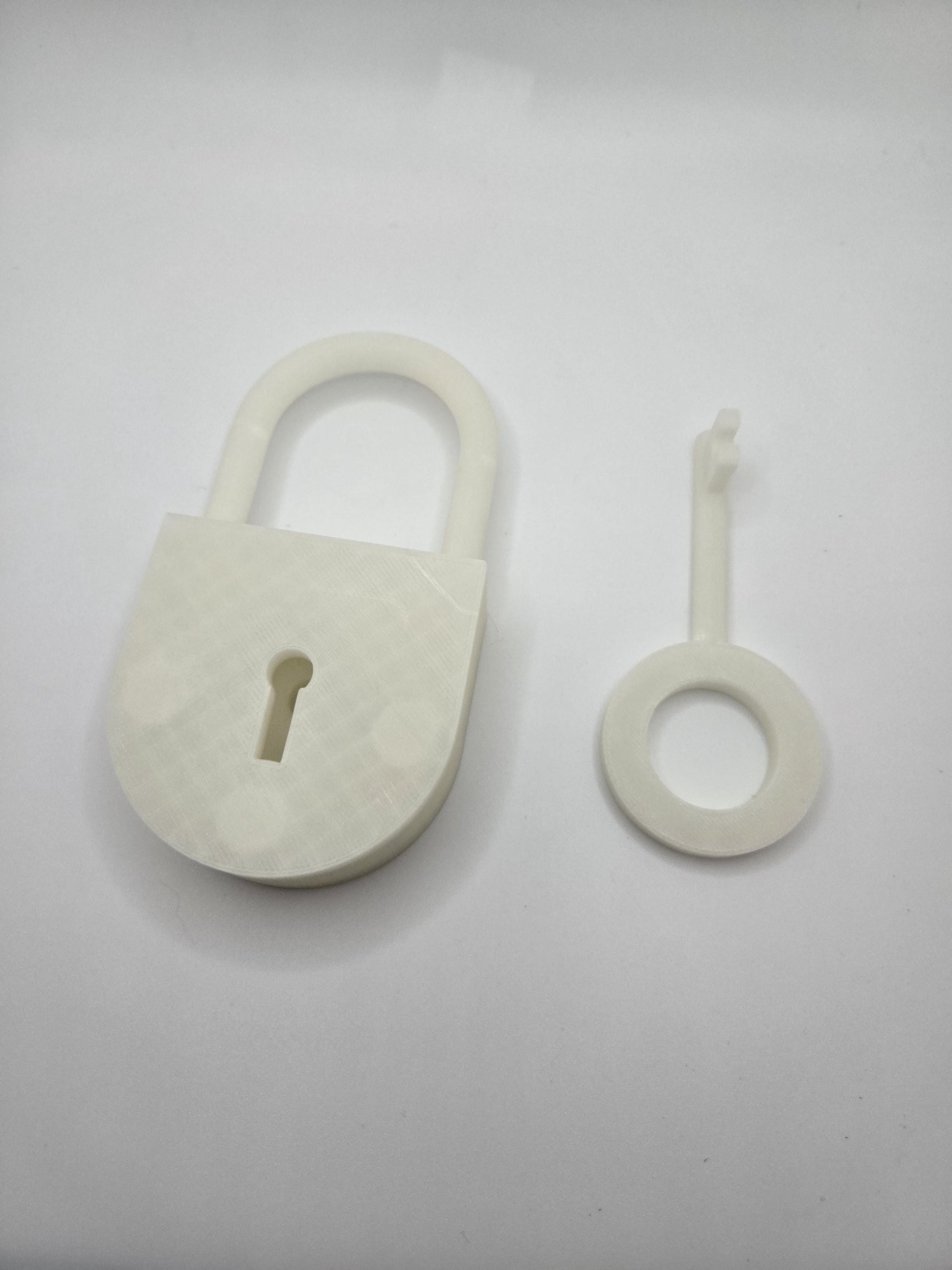 Giant 3D Printed Padlock – Oversized Prop & Costume Accessory! Pupifer's Paddles