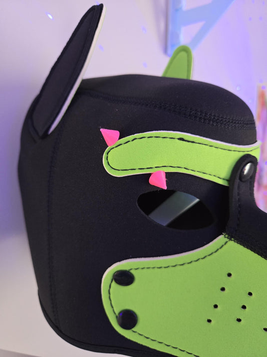 3D Printed Pup Hood Eyebrow Piercing Pupifer's Paddles
