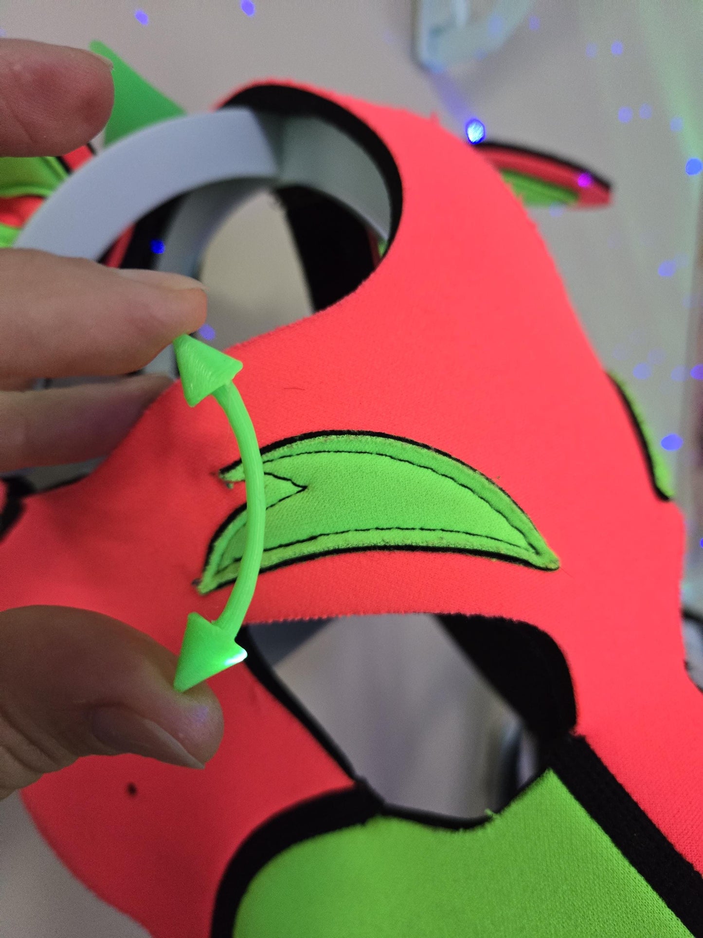 3D Printed Pup Hood Eyebrow Piercing Pupifer's Paddles