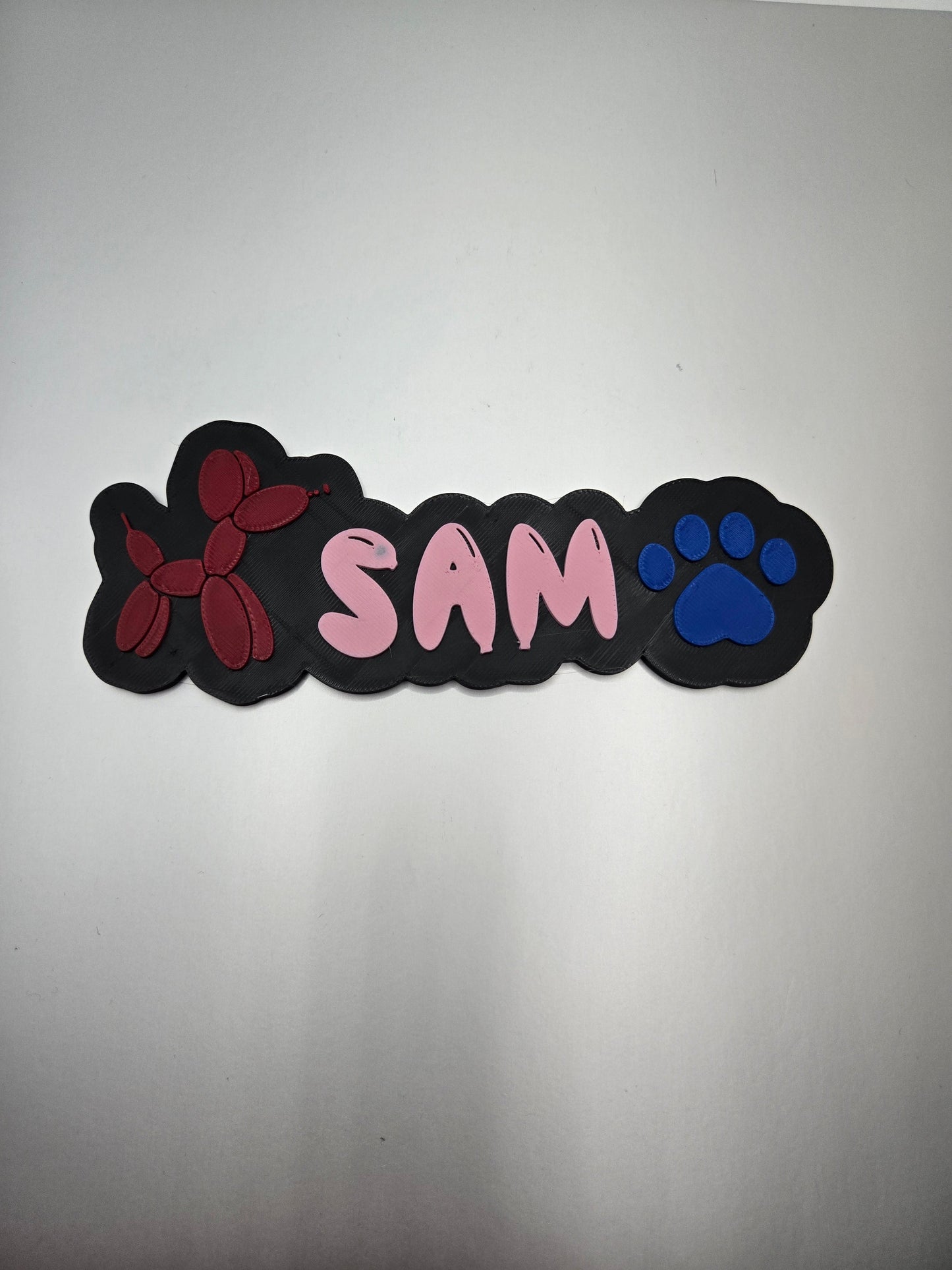 Fully Custom High-Tech Nametag, Badge, Medallion, Necklace, Keychain Pupifer's Paddles