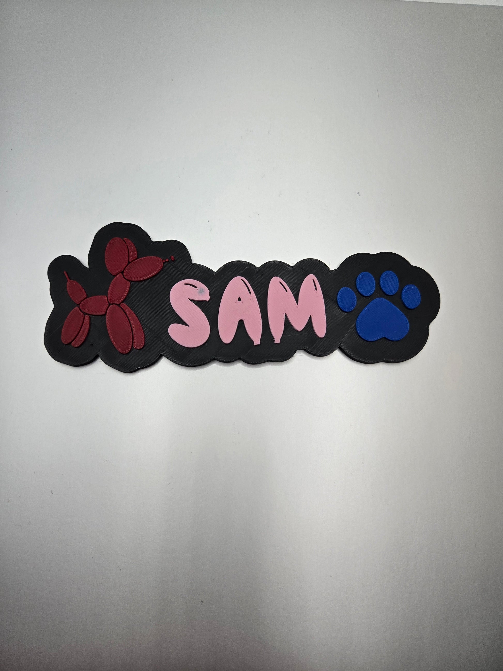 Fully Custom High-Tech Nametag, Badge, Medallion, Necklace, Keychain Pupifer's Paddles