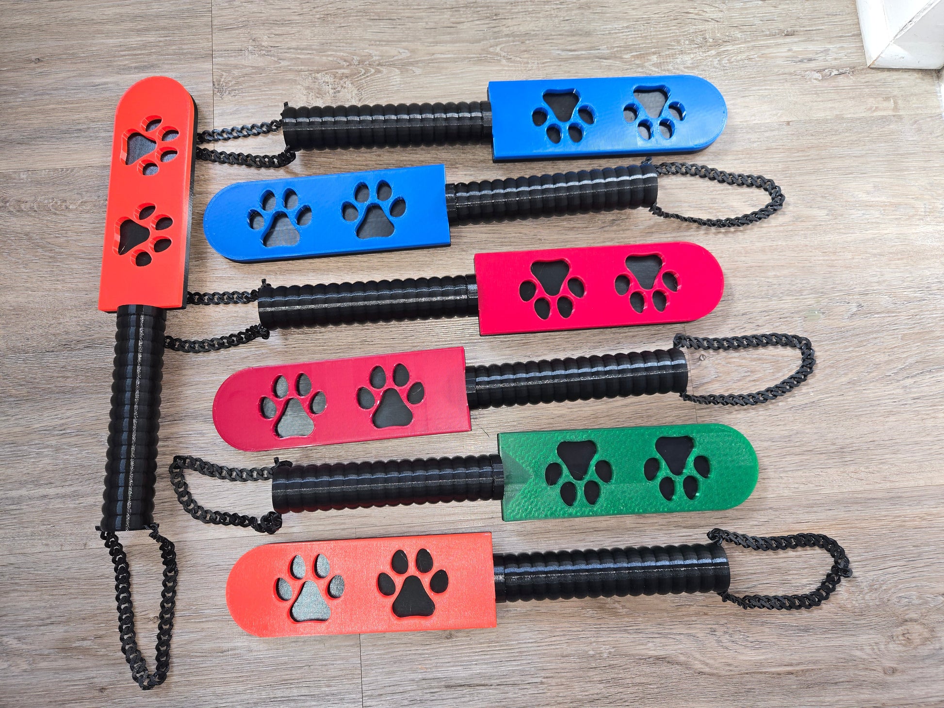 🐾Puppy Paw Print BDSM Paddle – Flexible Impact Toy Pupifer's Paddles