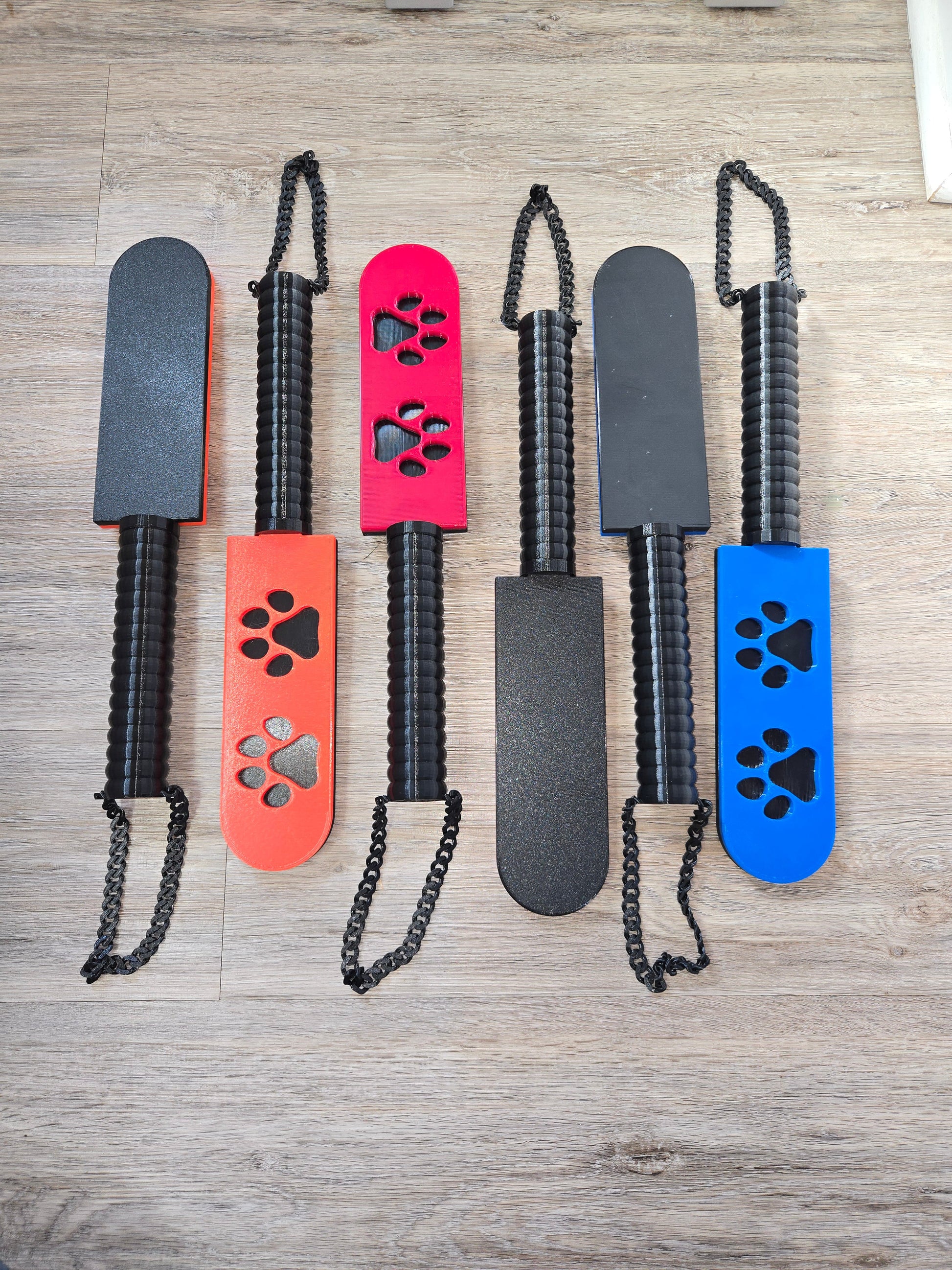 🐾Puppy Paw Print BDSM Paddle – Flexible Impact Toy Pupifer's Paddles
