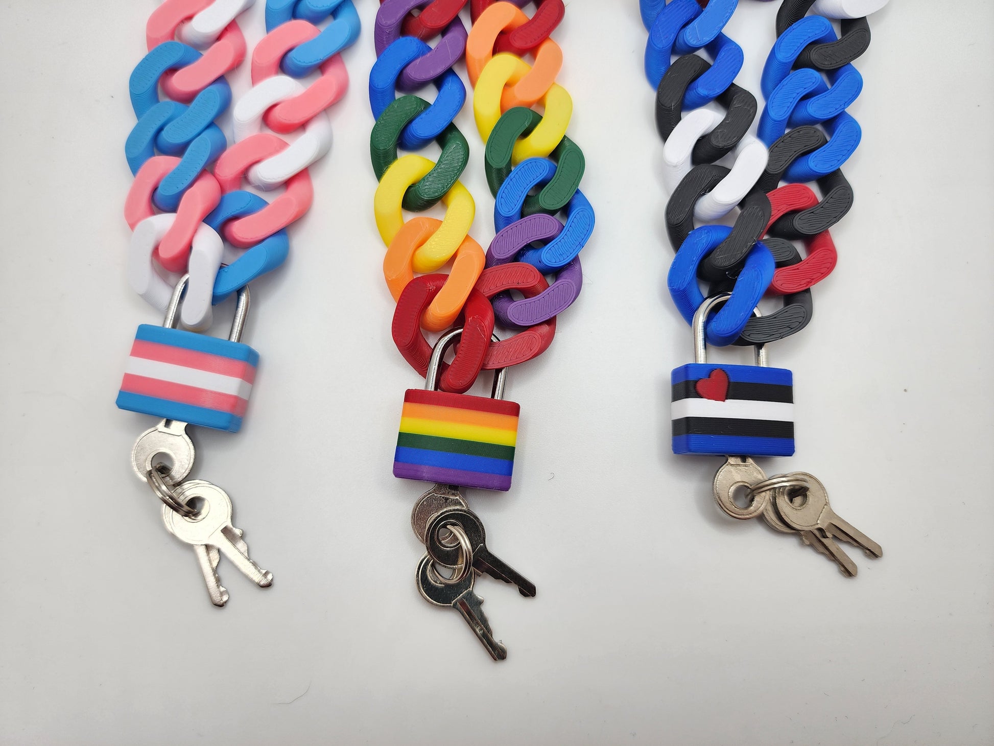 Cuban Chain Pride Jewelry – Colorful, Customizable, Durable & Stylish Pupifer's Paddles