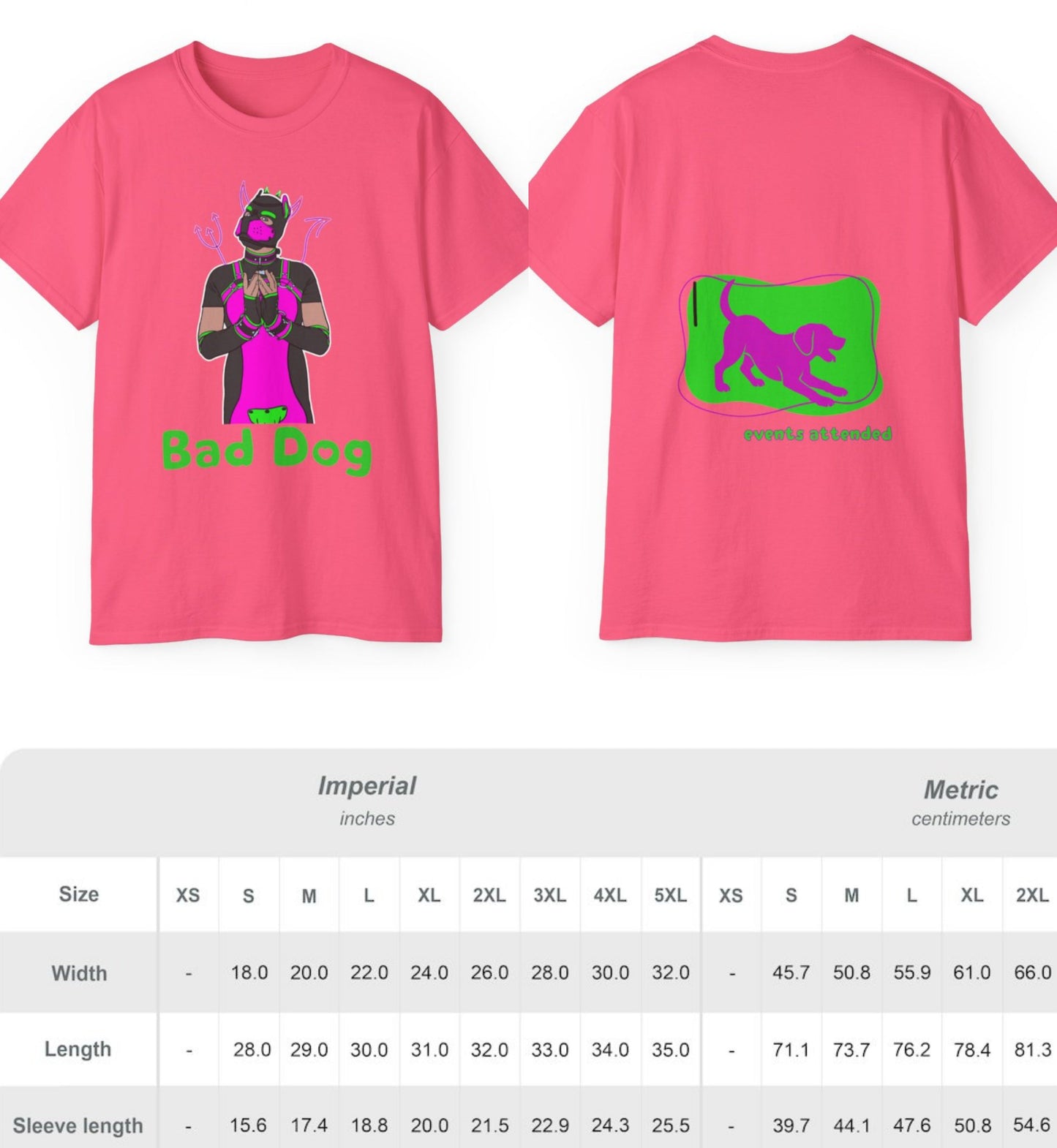 Pupifer Presents: BAD DOG — Official Party Tee Pupifer's Kink Wonderland