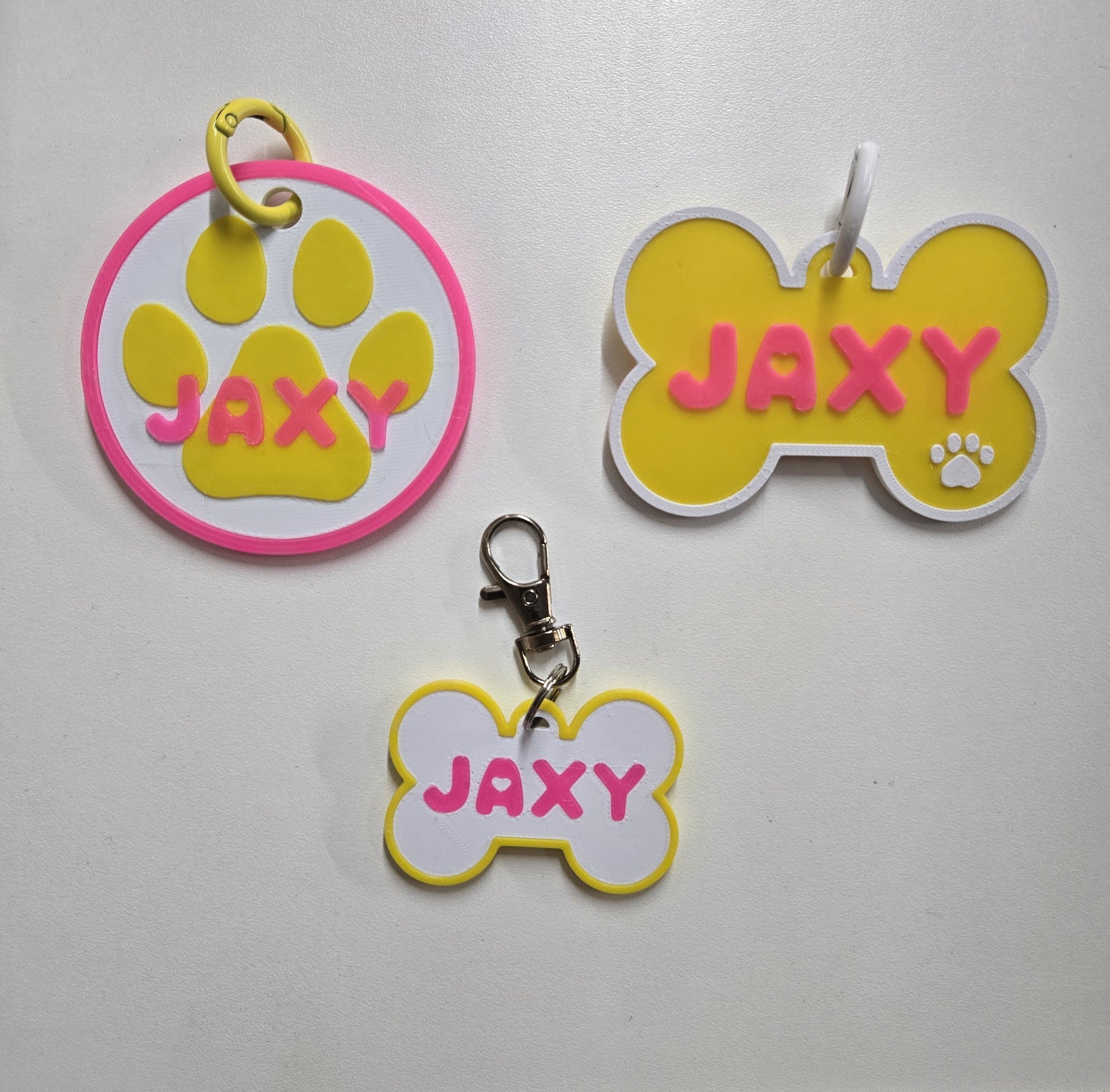 🐾 High Tech: 3D Printed Pup Name Tags (Includes NFC Chip) Pupifer's Paddles