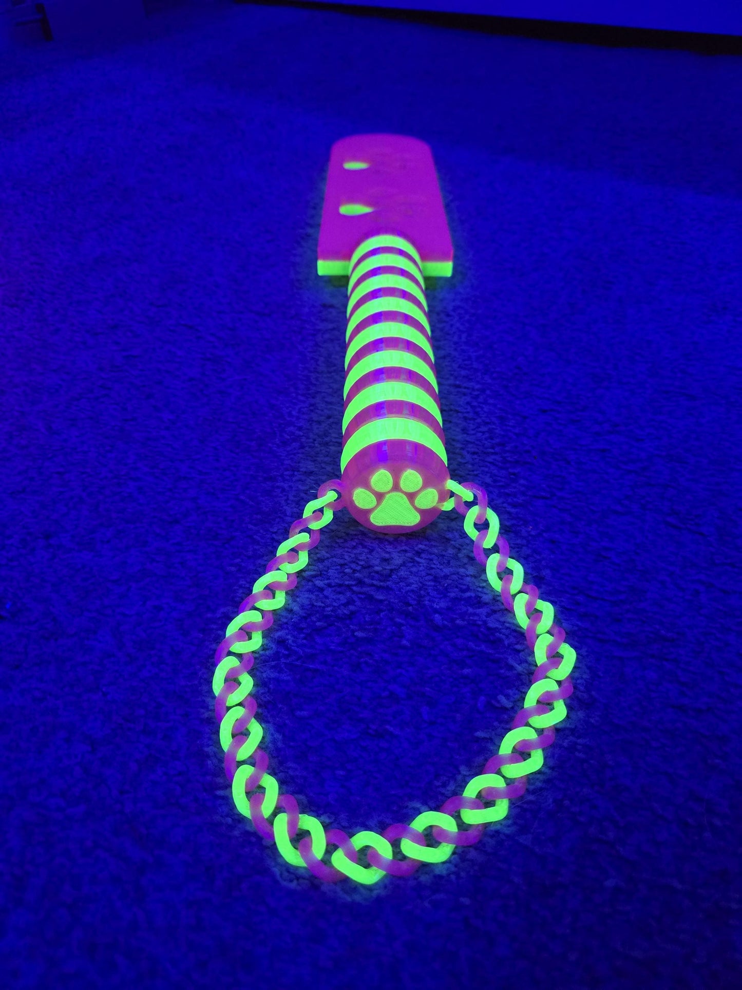 🐾Puppy Paw Print BDSM Paddle – Flexible Impact Toy Pupifer's Paddles