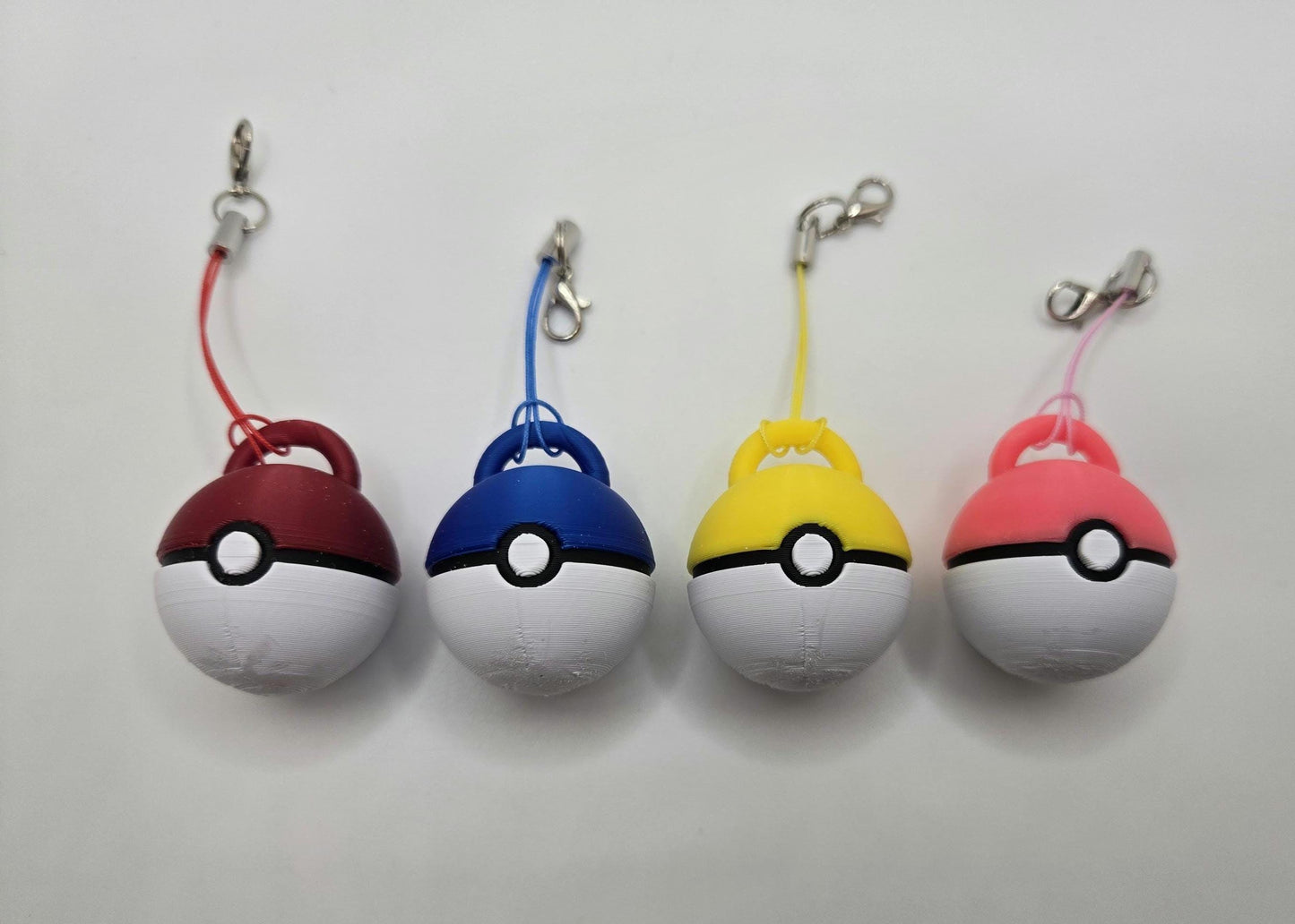 Catch 'Em All! Smart Poké Ball Keychain | NFC Business Card, Contact Exchanger, Content Sharing Pupifer's Paddles