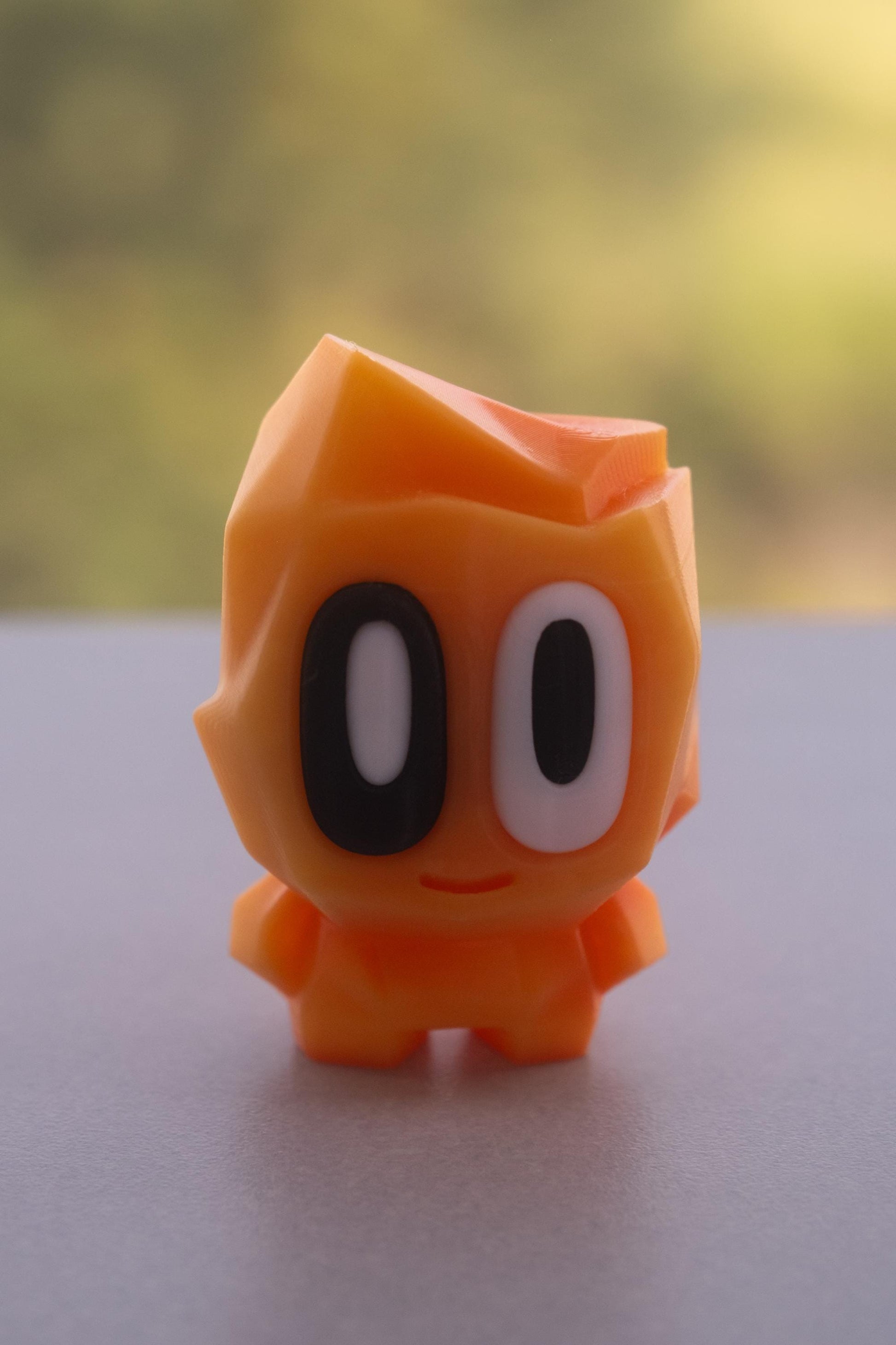 3D Printed Pet Blob Rock - Fun Desk Toy, Keychain, or Gift!  Collect 'em All! Pupifer's Paddles
