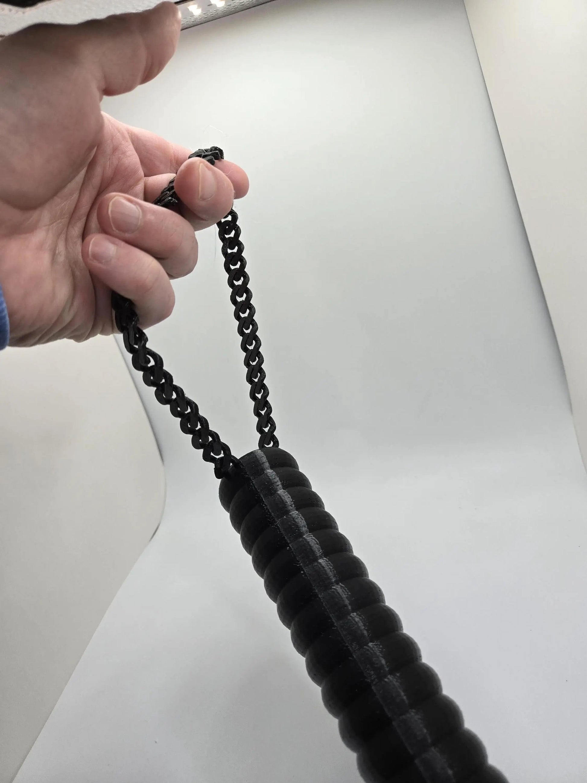 3D Printed Eggplant BDSM Paddle Pupifer's Paddles