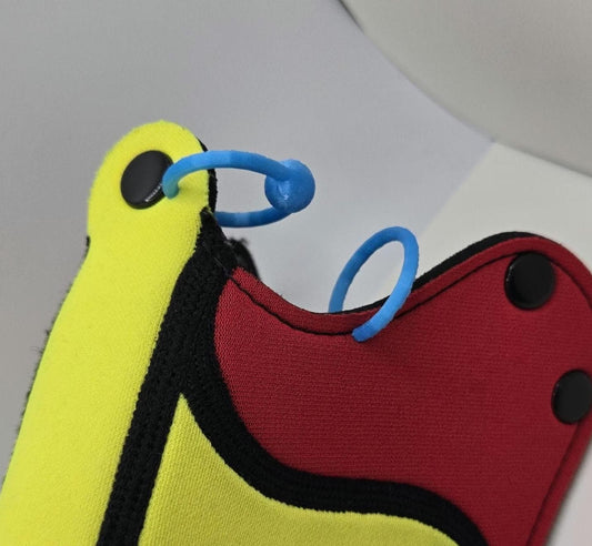 3D Printed Pup Hood Fake Ear Piercing Pupifer's Paddles