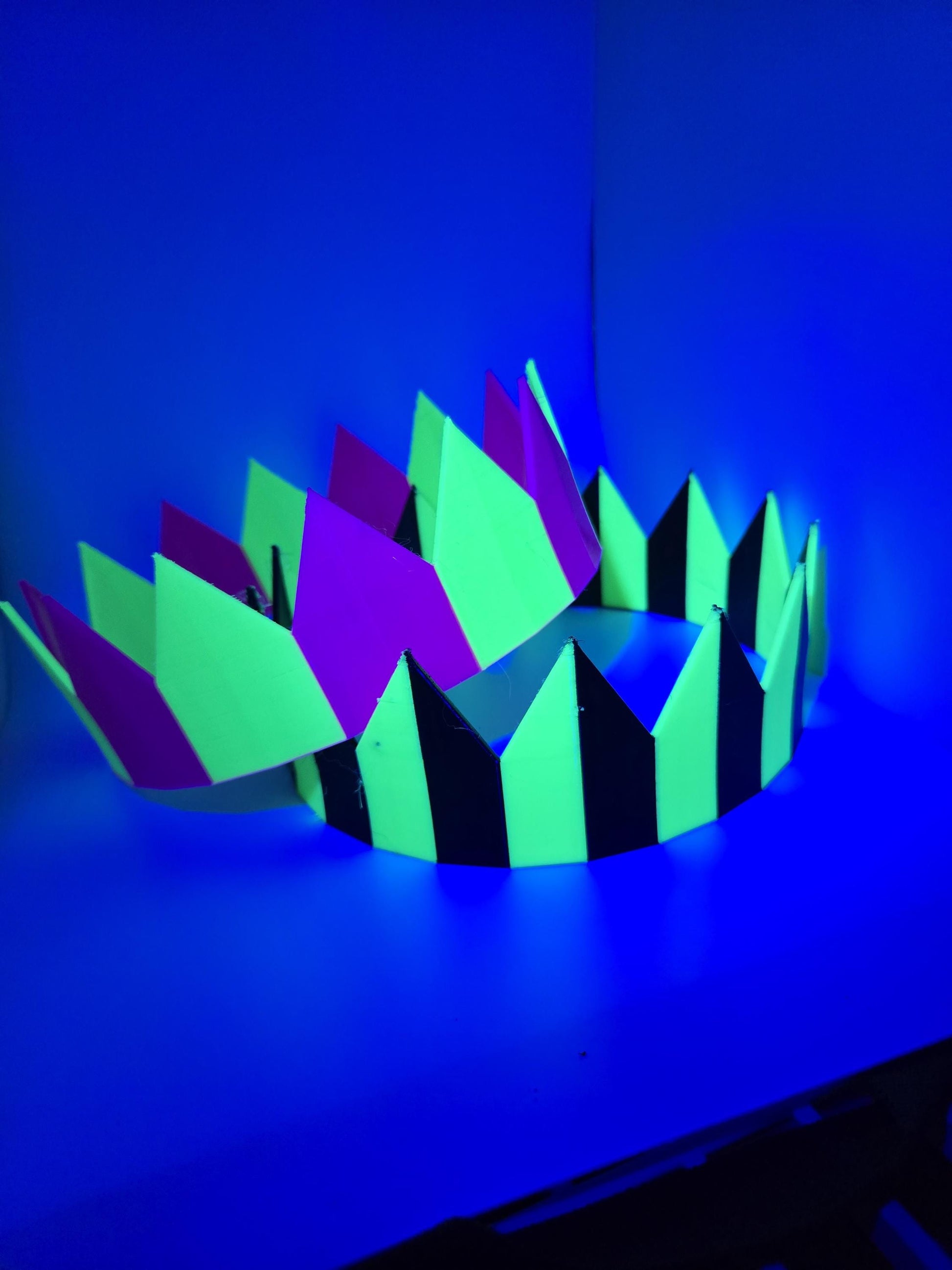 3D Printed Rave/Festival Crown Pupifer's Paddles