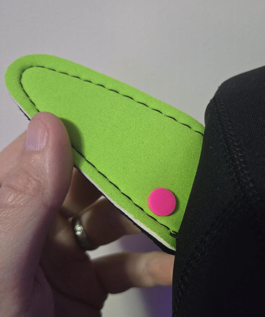 3D Printed Pup Hood Real Ear Piercing Pupifer's Paddles