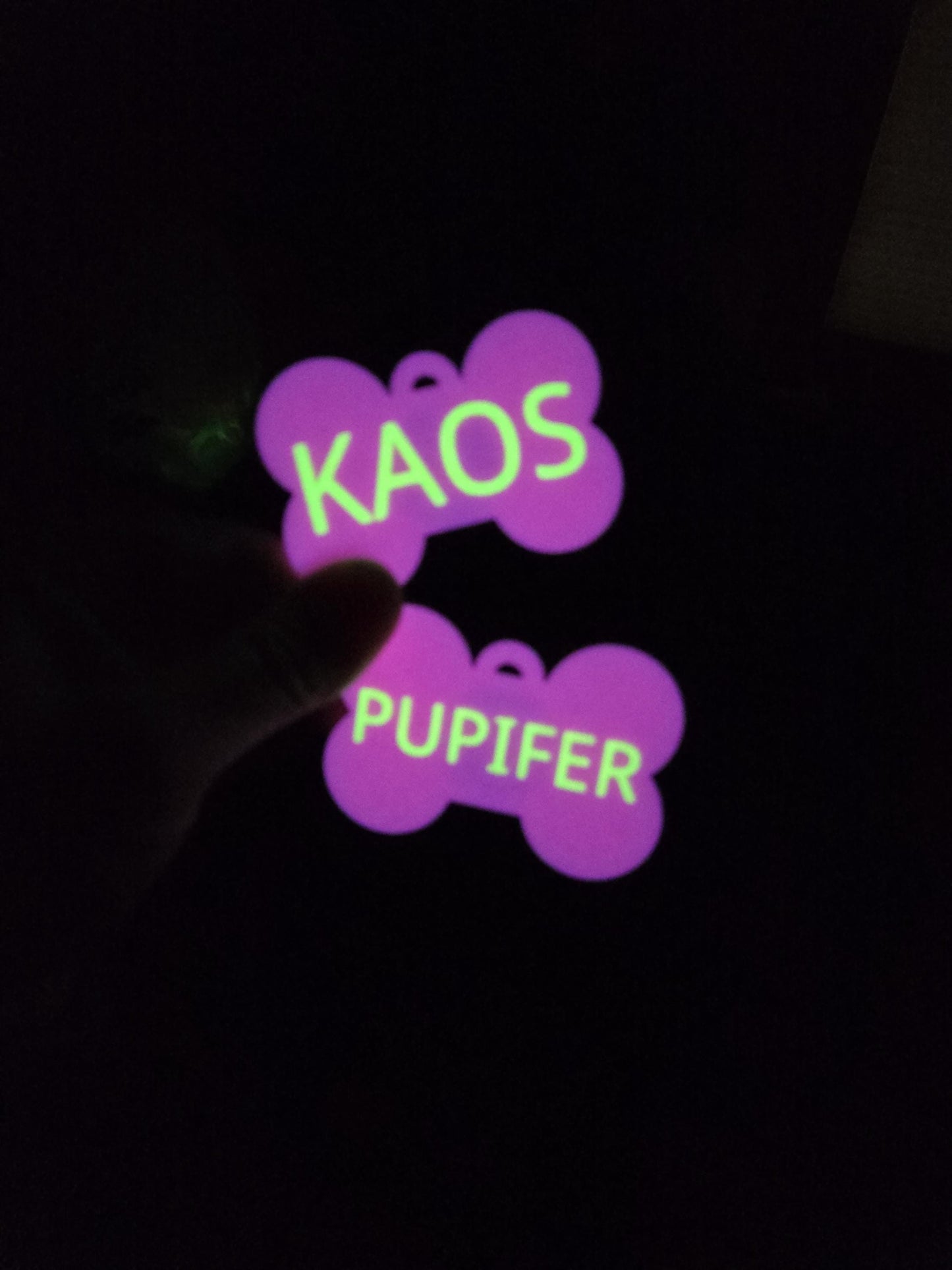 🐾 High Tech: 3D Printed Pup Name Tags (Includes NFC Chip) Pupifer's Paddles