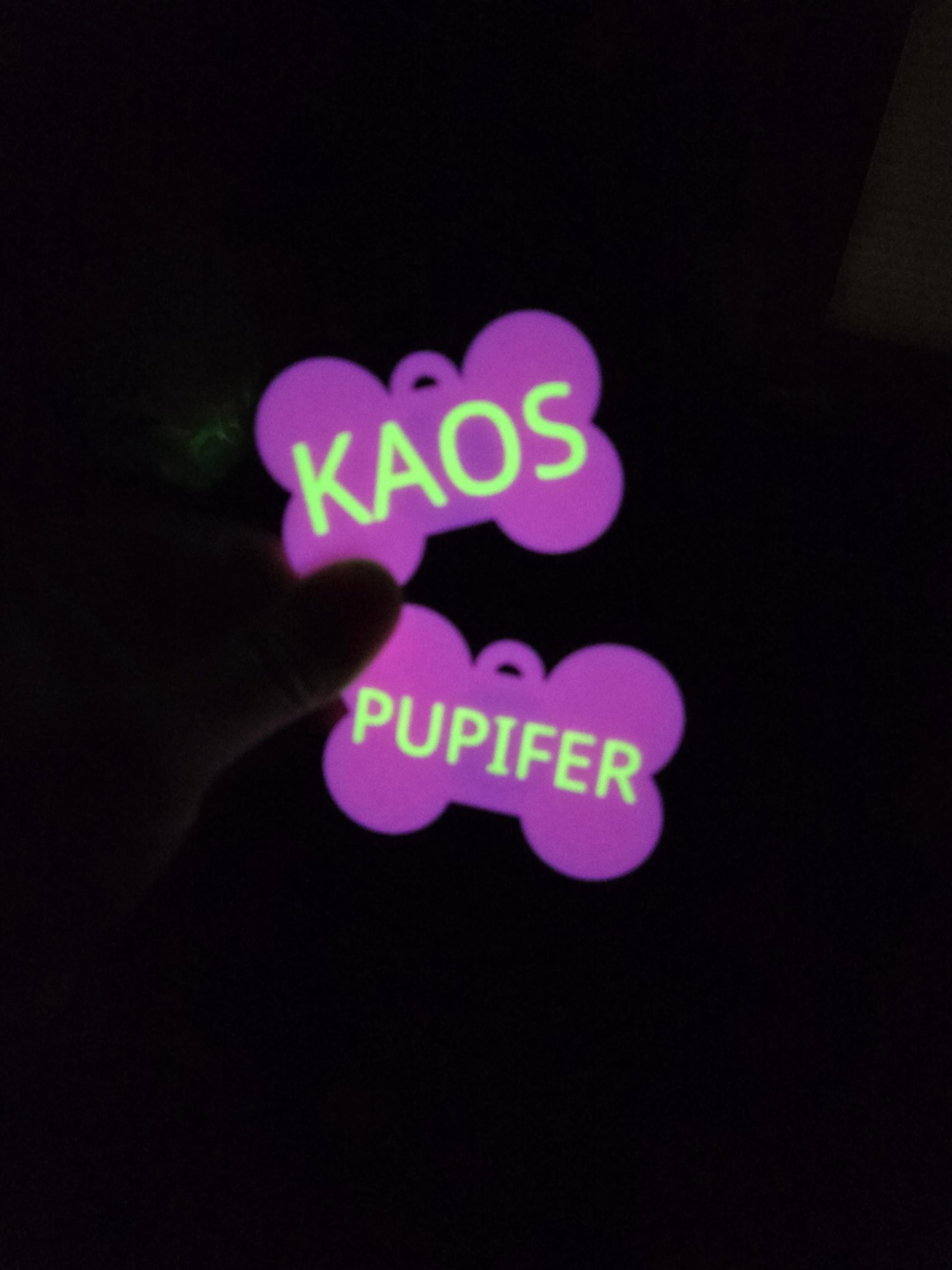 🐾 High Tech: 3D Printed Pup Name Tags (Includes NFC Chip) Pupifer's Paddles