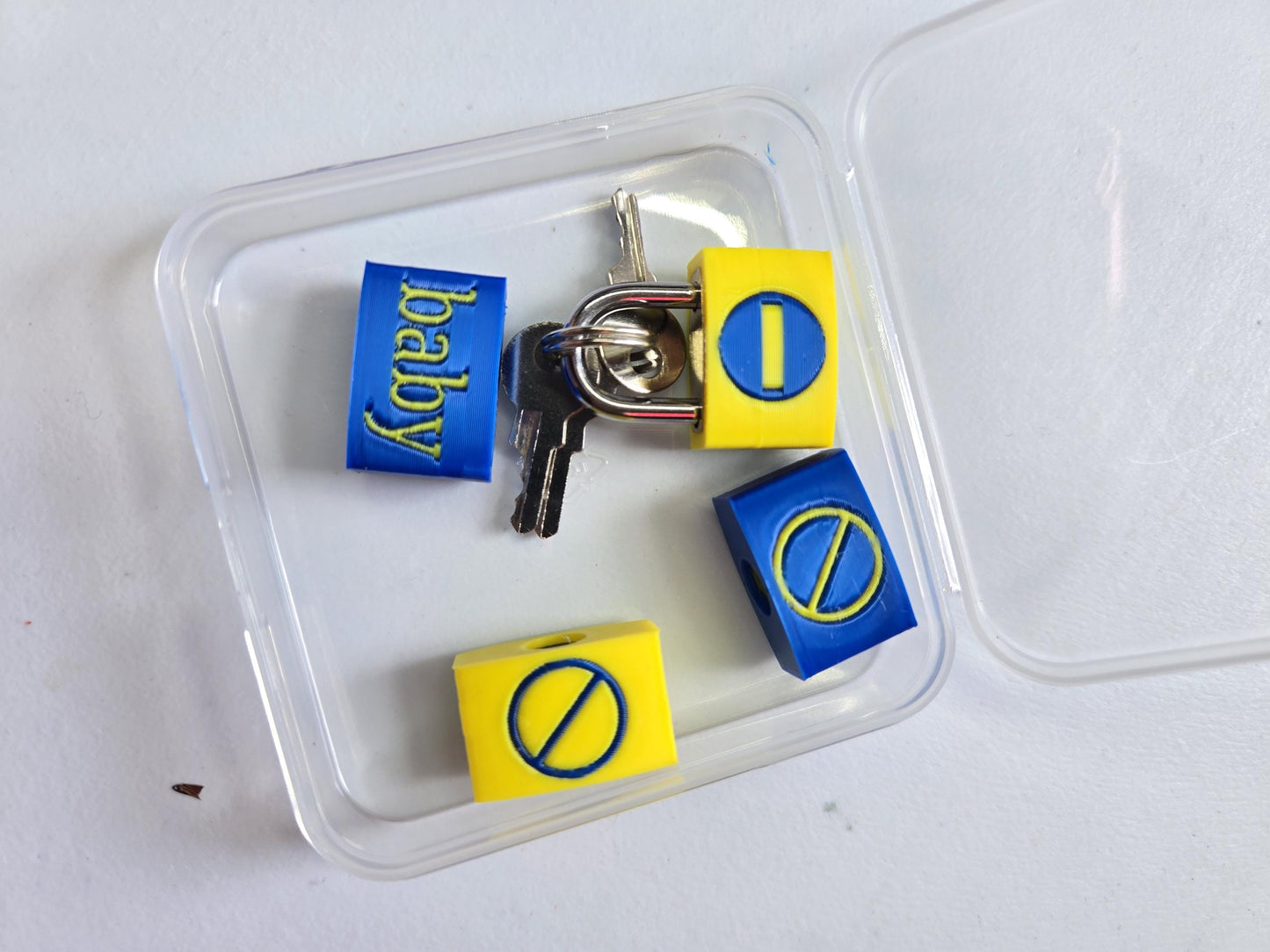 Custom Bondage/Restraint Small Copper Lock & Cover Pupifer's Paddles