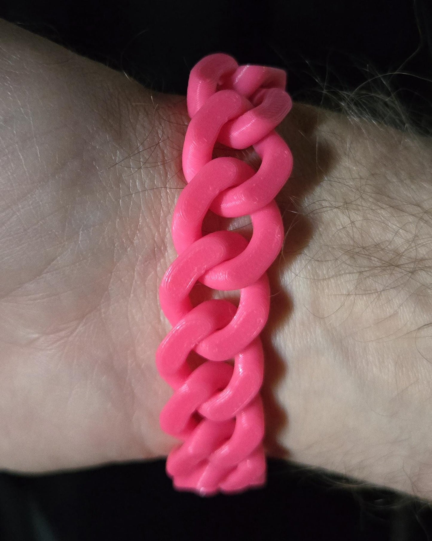 3D Printed Cuban Chain Bracelet – Colorful, Customizable, Durable & Stylish Pupifer's Paddles