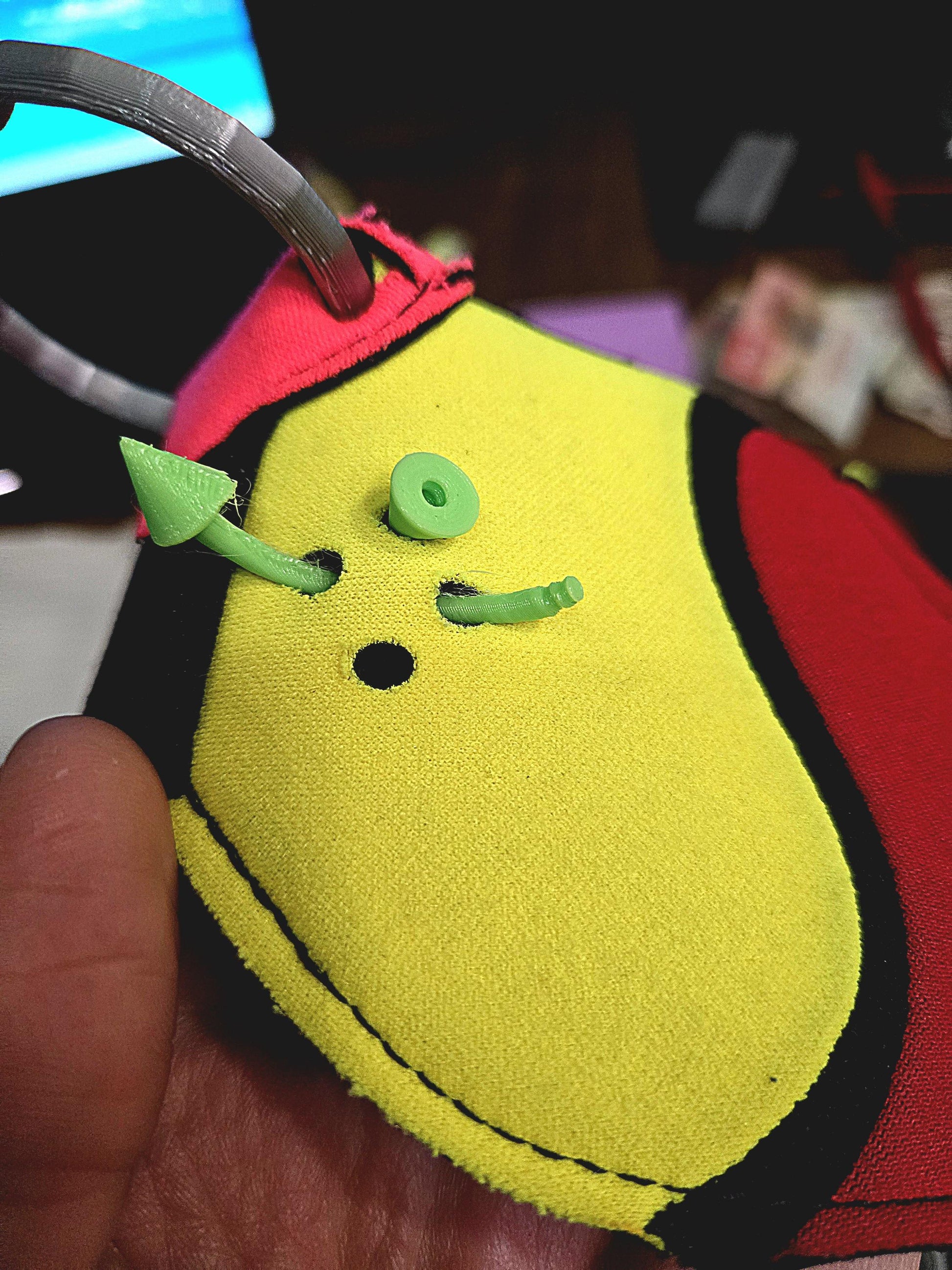 3D Printed Pup Hood Eyebrow Piercing Pupifer's Paddles