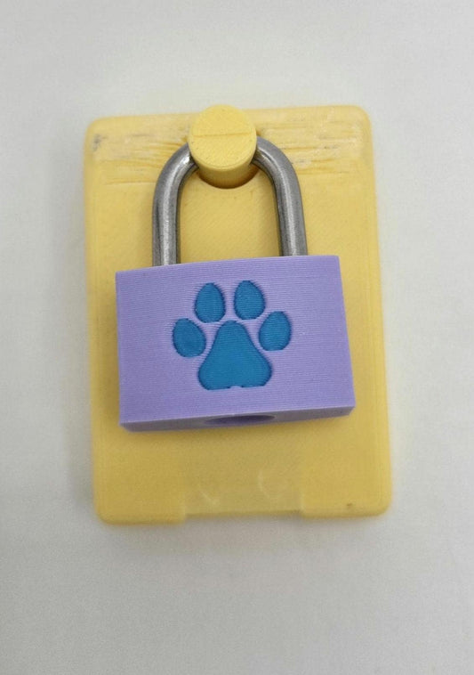 Custom Bondage/Restraint Small Copper Lock & Cover Pupifer's Paddles