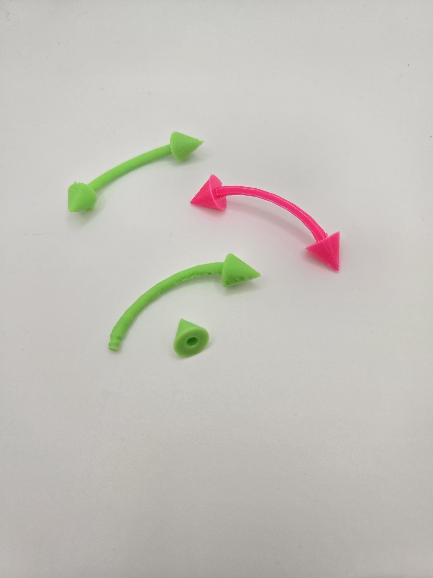 3D Printed Pup Hood Eyebrow Piercing Pupifer's Paddles