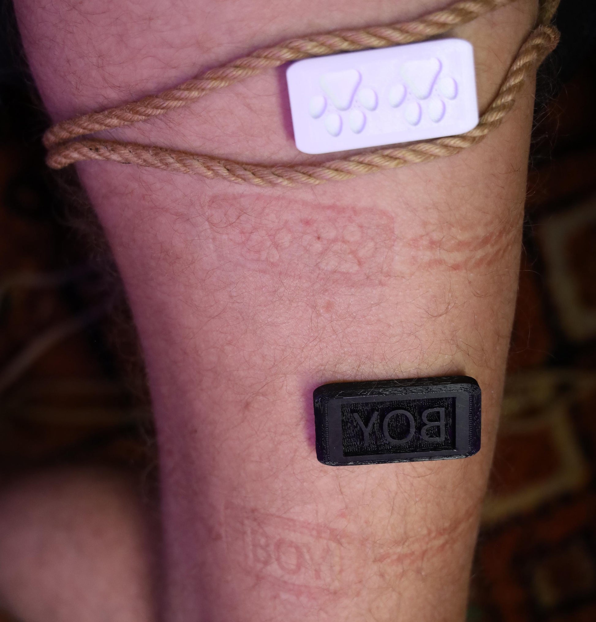 Shibari Word Stamps Pupifer's Paddles