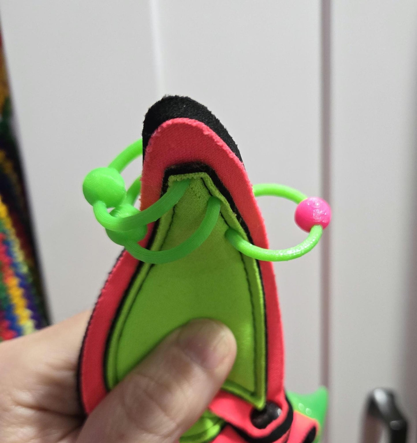 3D Printed Pup Hood Fake Ear Piercing Pupifer's Paddles