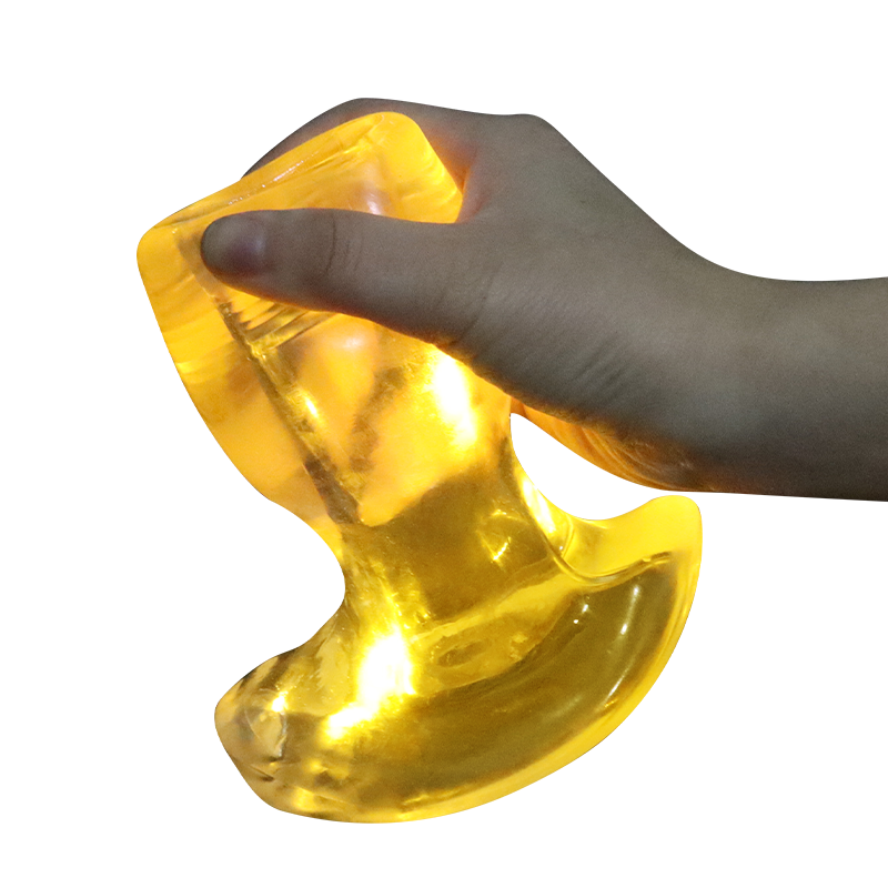 LED Luminous Anal Tunnel Plug – Light-Up Anal Hollow Butt Plug for Intense Glow Play Pupifer's Paddles