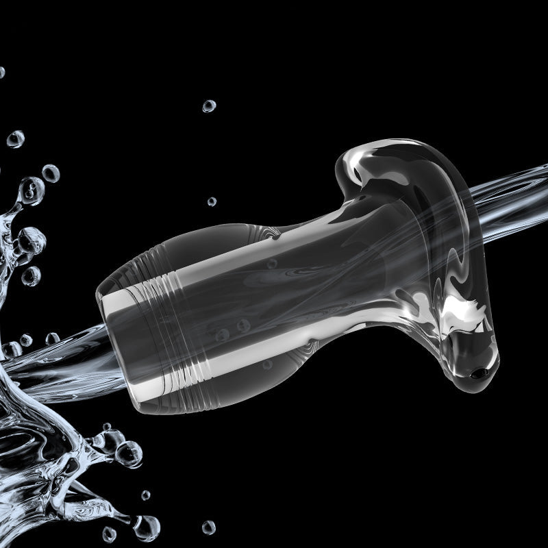 LED Luminous Anal Tunnel Plug – Light-Up Anal Hollow Butt Plug for Intense Glow Play Pupifer's Paddles