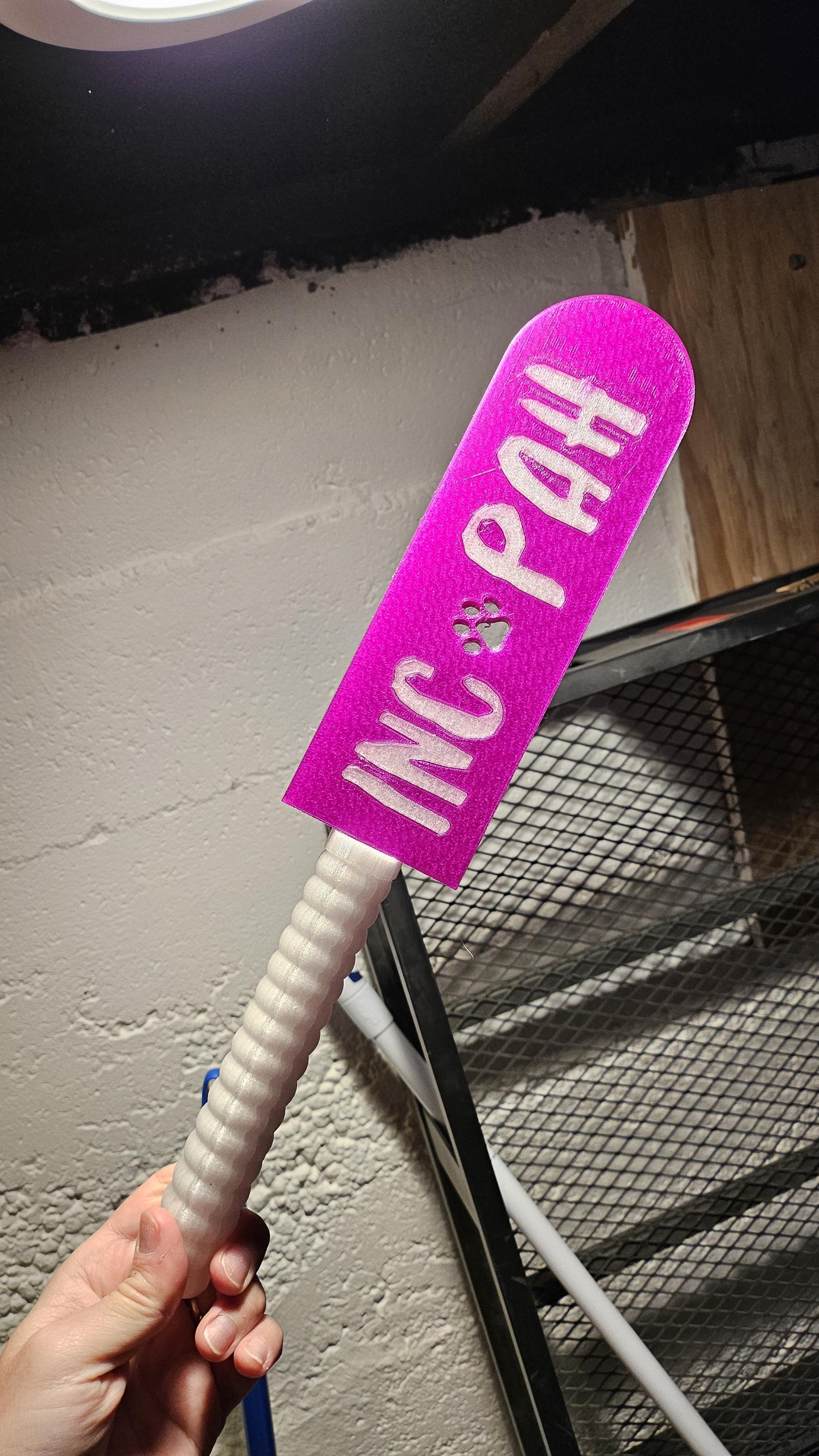 Fully Custom BDSM Paddle – Custom Flexible Impact Toy Pupifer's Paddles