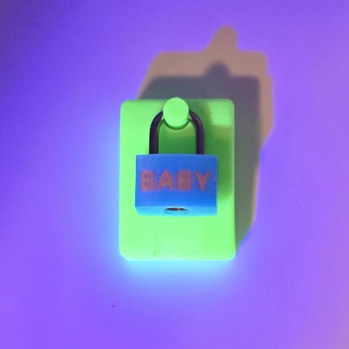 ABDL Zipper Lock for Footed PJs Adult Diaper Enforcement Device Pupifer's Paddles