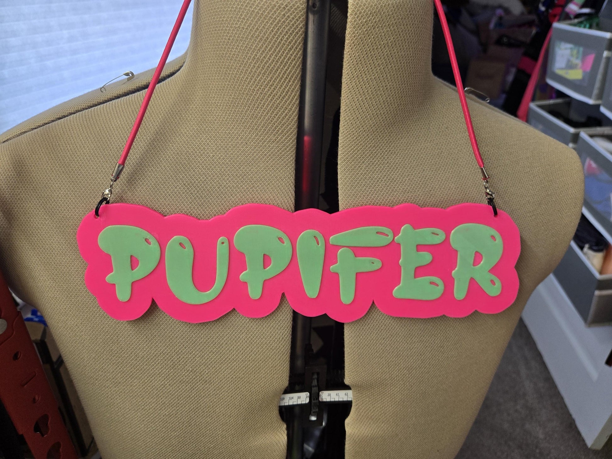 Fully Custom High-Tech Nametag, Badge, Medallion, Necklace, Keychain Pupifer's Paddles