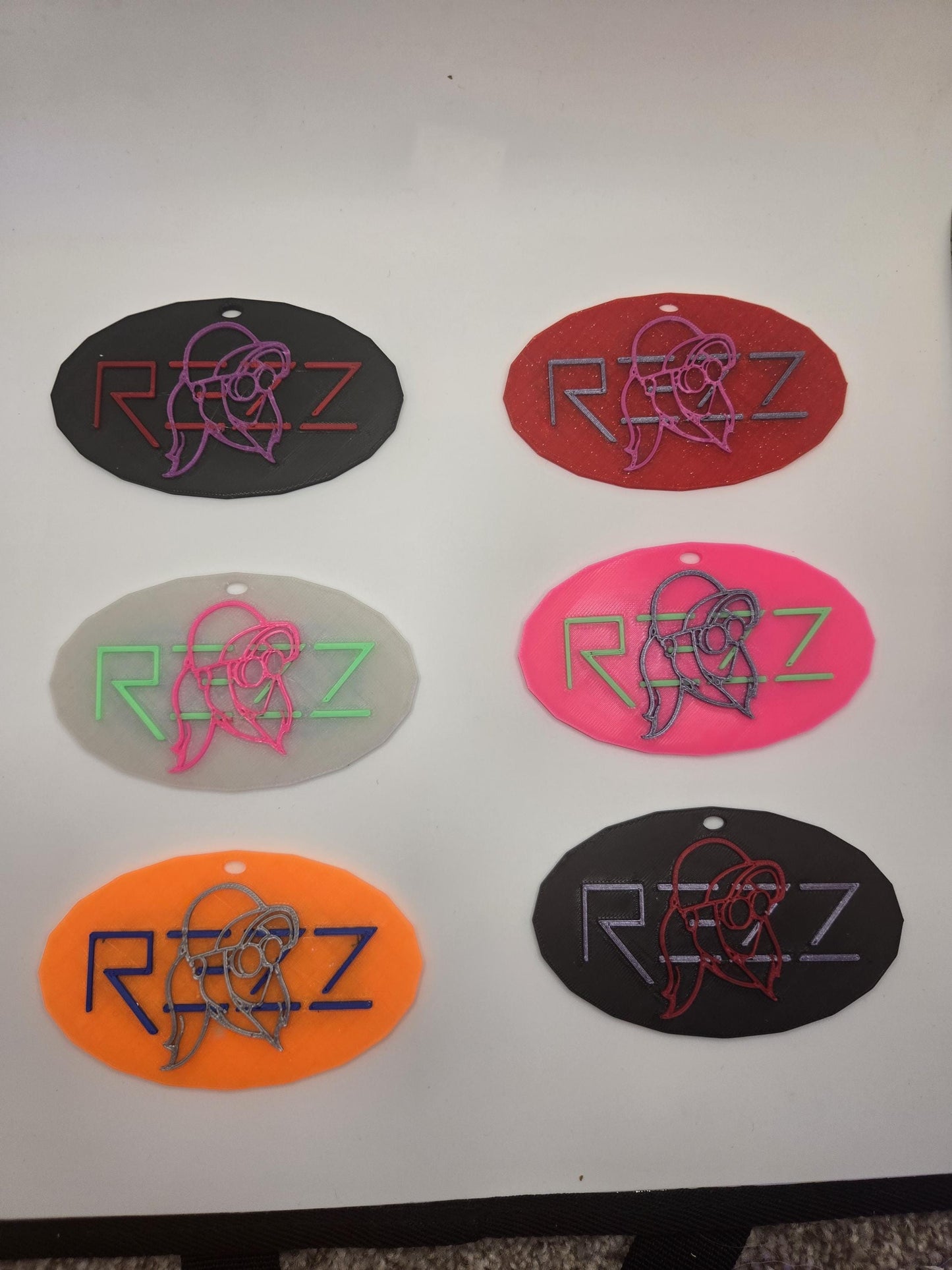 Rezz-Inspired Glow Keychains | UV Reactive Rave Accessory Pupifer's Kink Wonderland