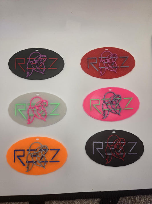 Rezz-Inspired Glow Keychains | UV Reactive Rave Accessory Pupifer's Kink Wonderland