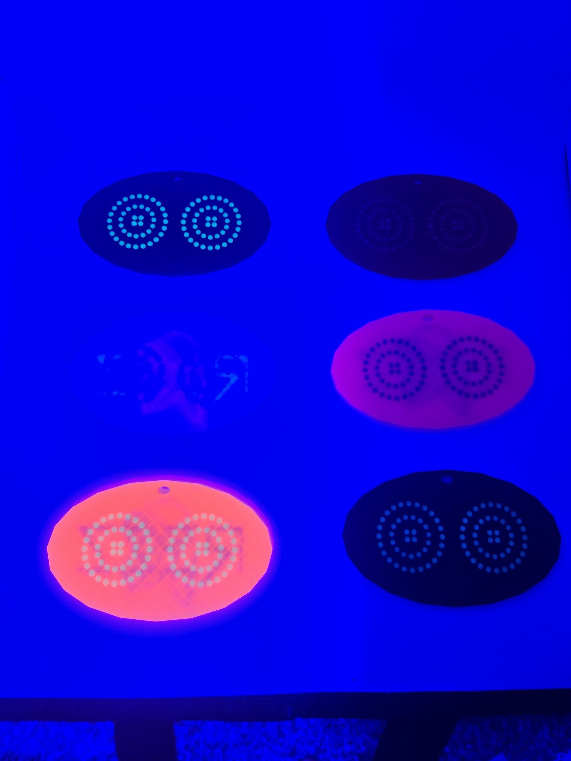 Rezz-Inspired Glow Keychains | UV Reactive Rave Accessory Pupifer's Kink Wonderland