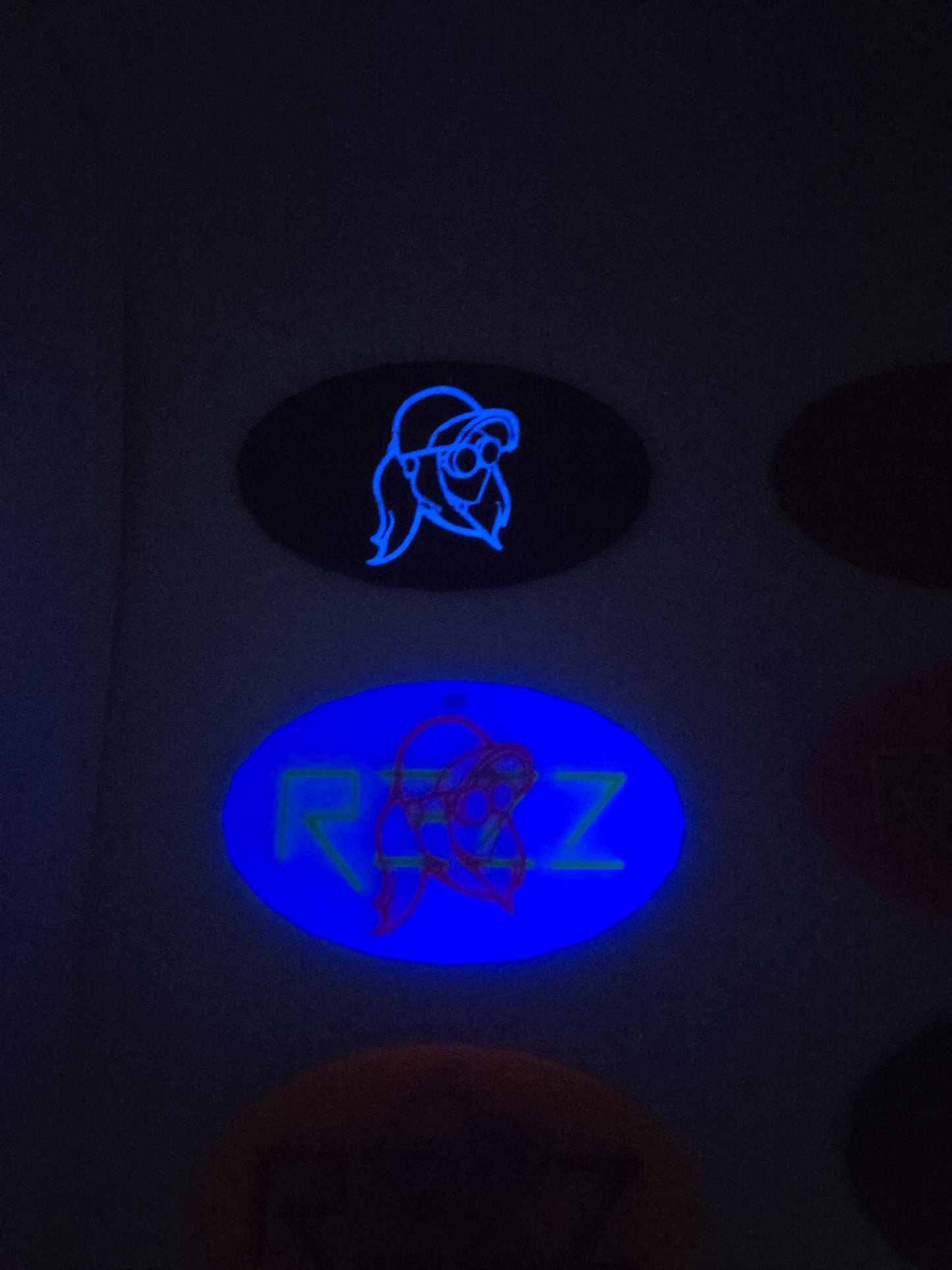 Rezz-Inspired Glow Keychains | UV Reactive Rave Accessory Pupifer's Kink Wonderland