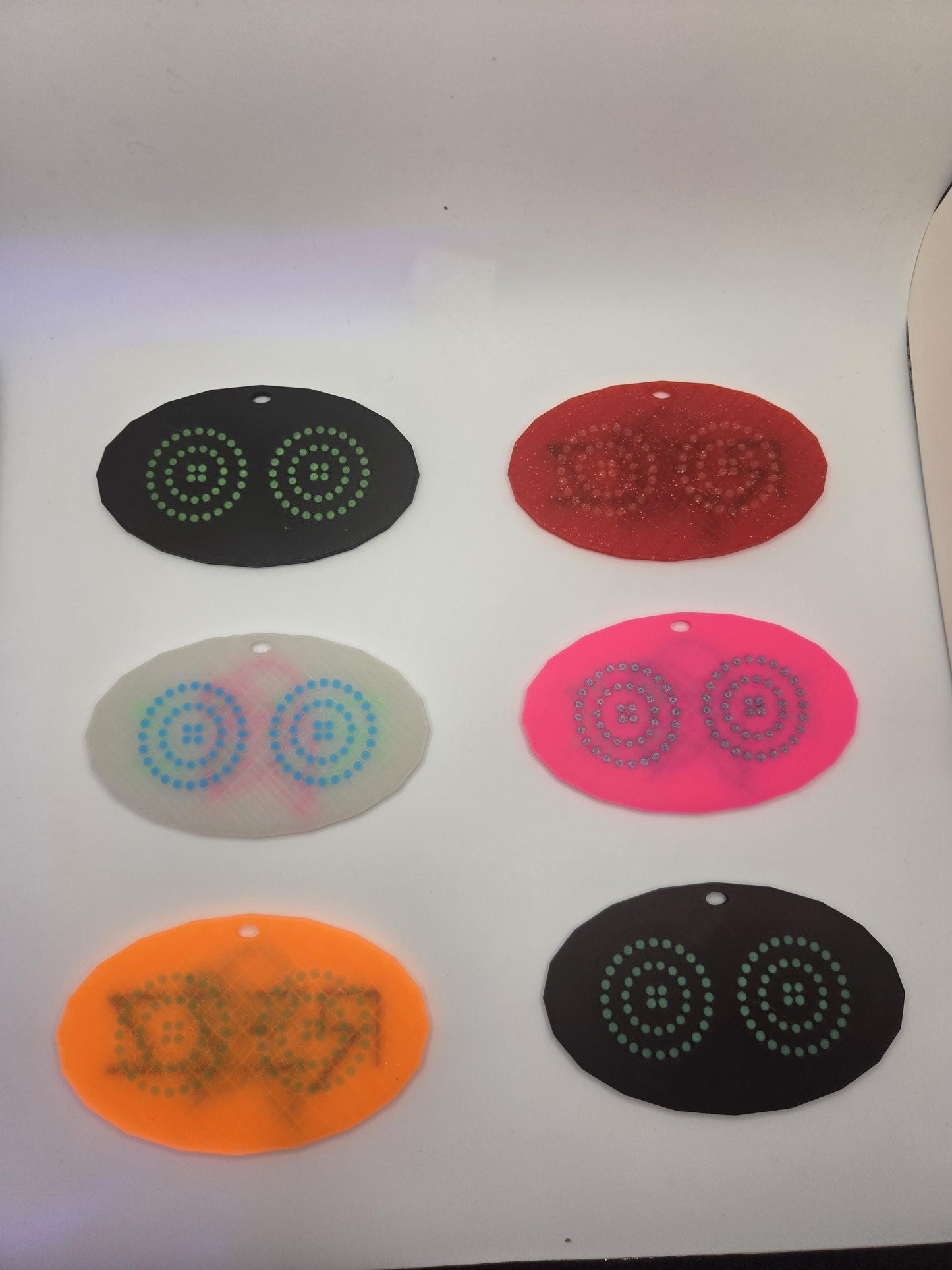 Rezz-Inspired Glow Keychains | UV Reactive Rave Accessory Pupifer's Kink Wonderland