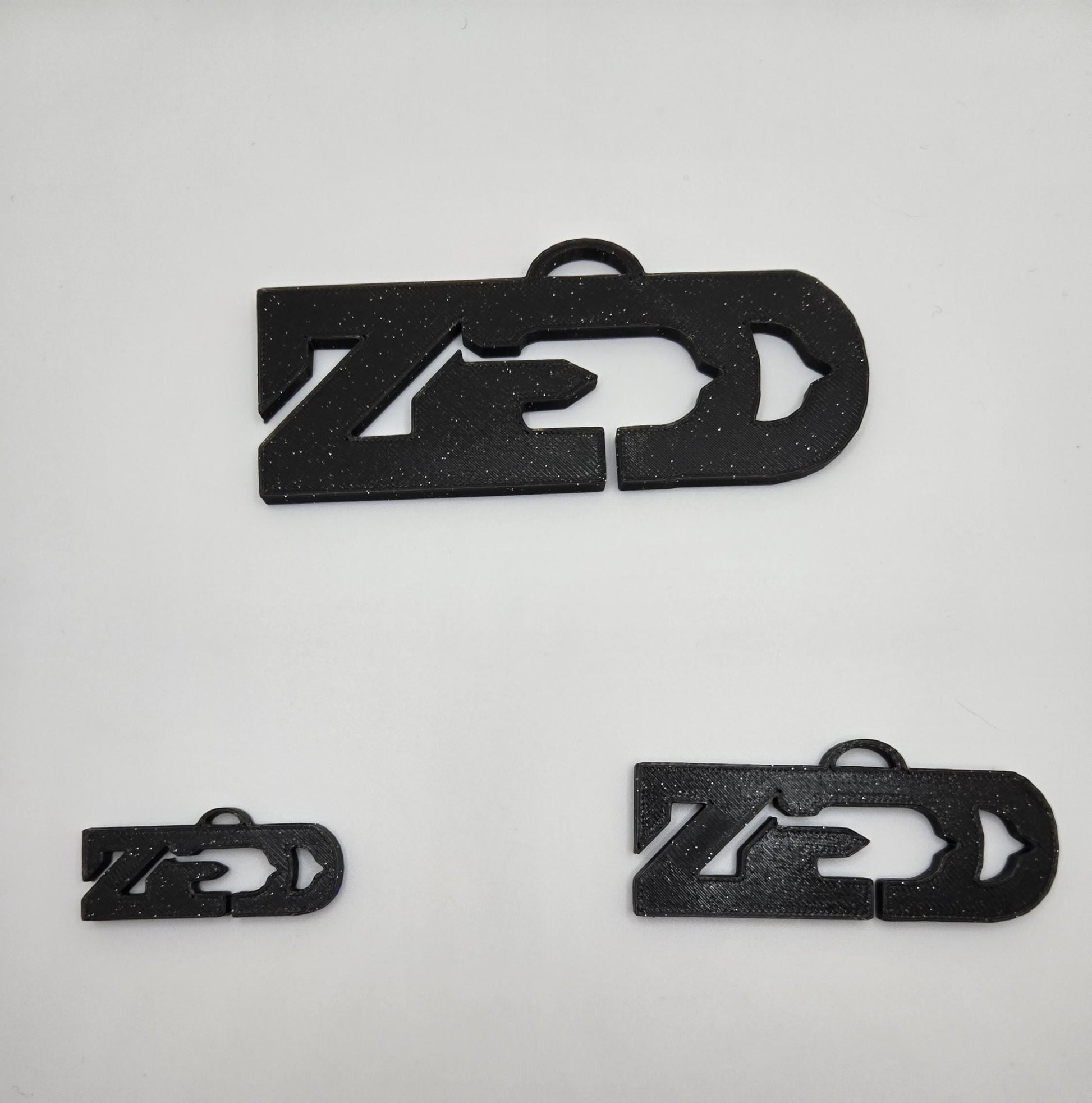 EDM Artist Glow Keychain / Necklace Charm | UV Reactive Glow Rave Accessory Pupifer's Kink Wonderland