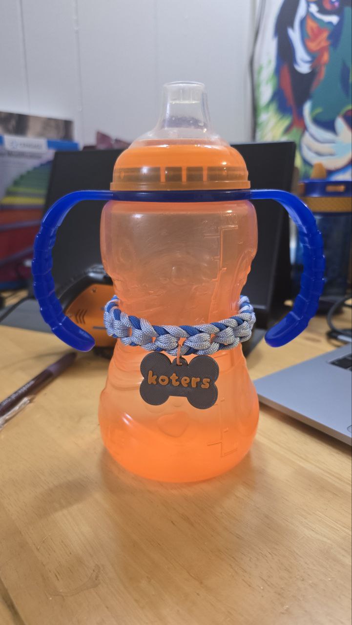 🐾 High Tech: 3D Printed Pup Name Tags (Includes NFC Chip) Pupifer's Paddles