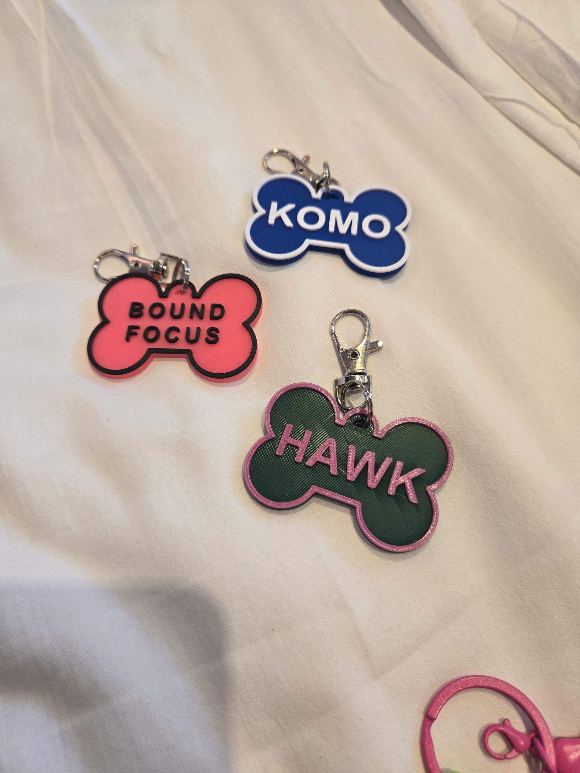 🐾 High Tech: 3D Printed Pup Name Tags (Includes NFC Chip) Pupifer's Paddles