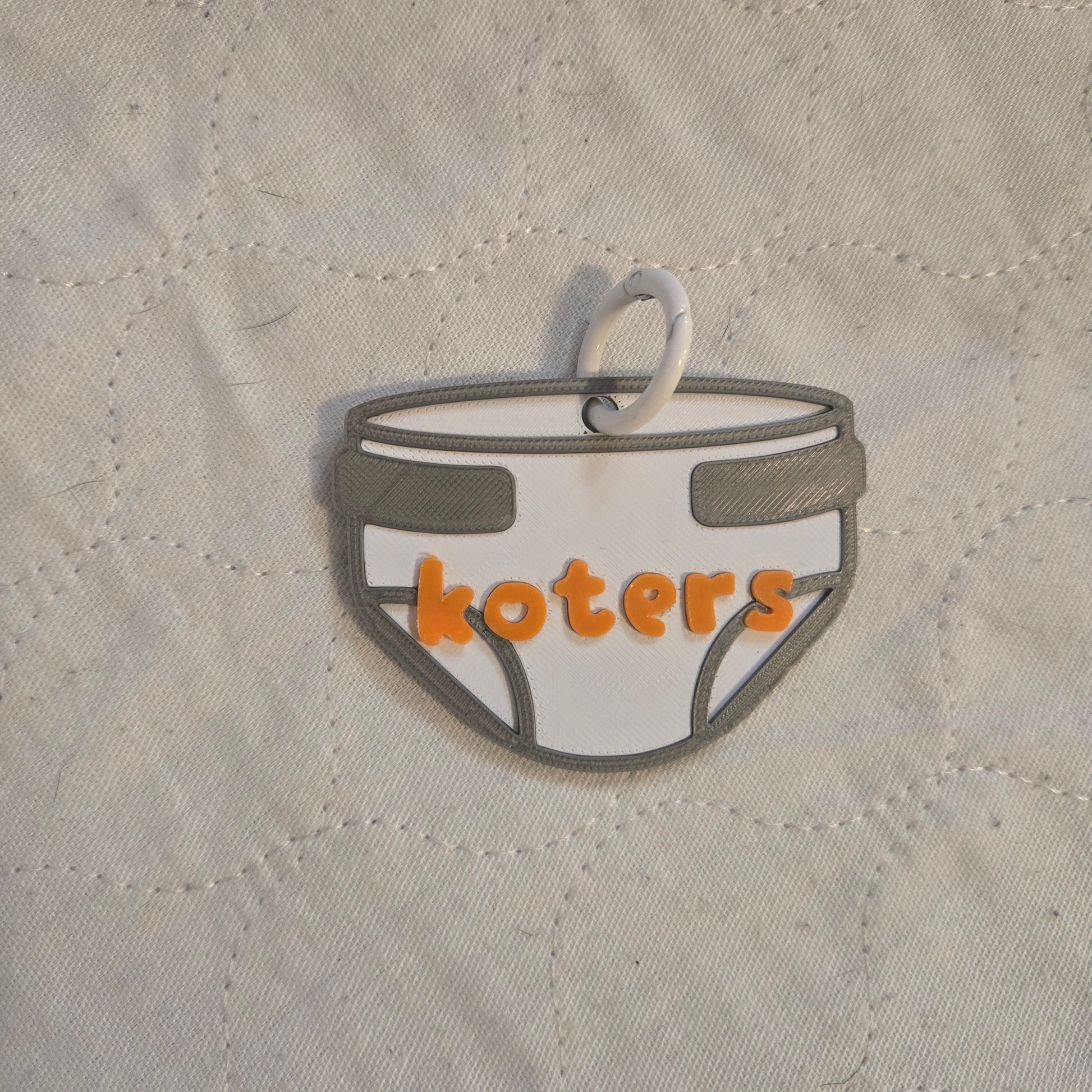 High Tech: 3D Printed ABDL Name Tags / Badges (Includes NFC Chip) Pupifer's Paddles