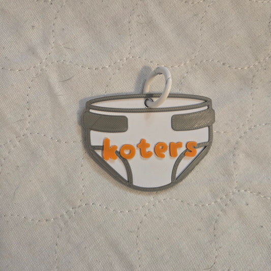 High Tech: 3D Printed ABDL Name Tags / Badges (Includes NFC Chip) Pupifer's Paddles