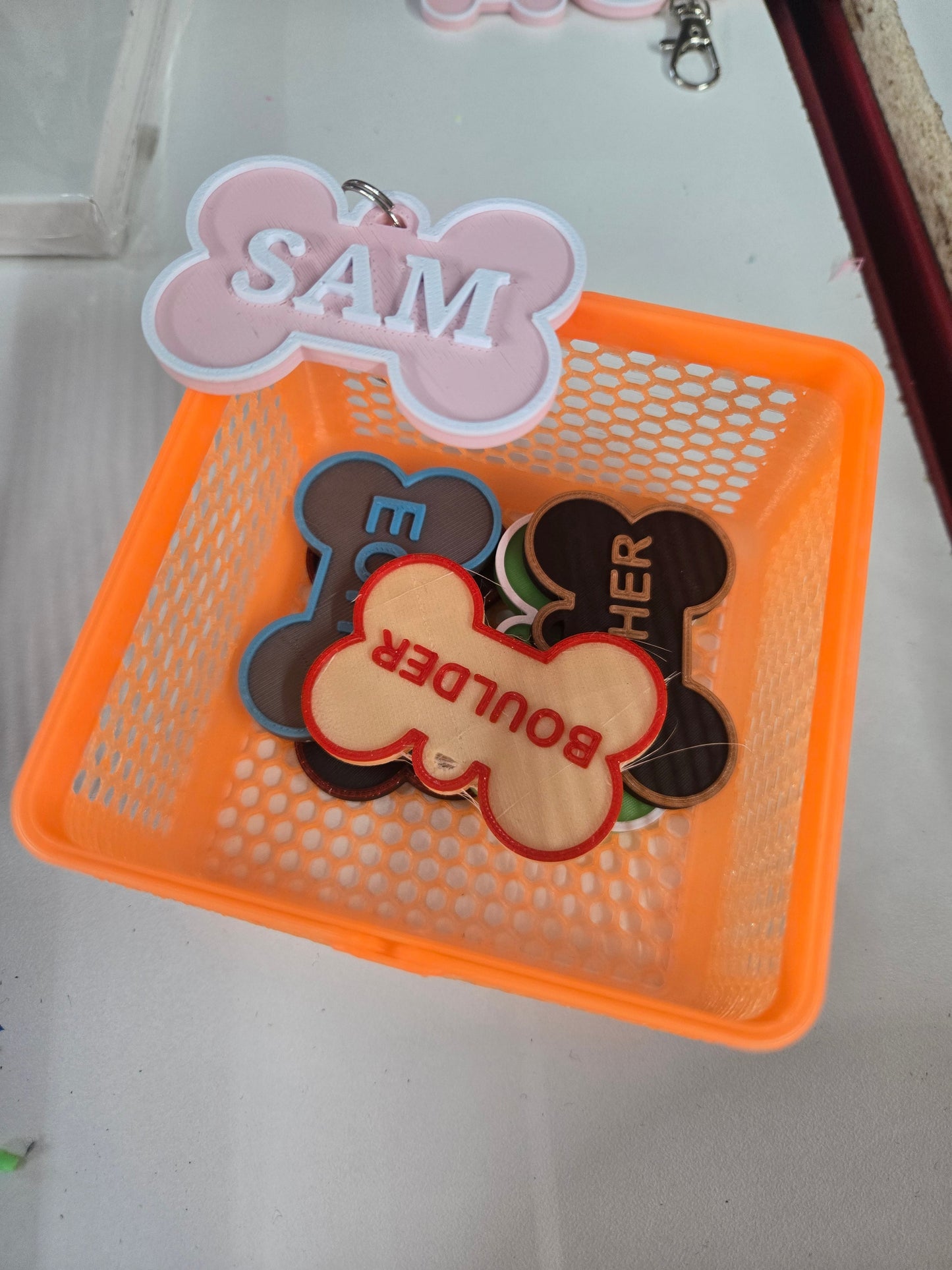 🐾 High Tech: 3D Printed Pup Name Tags (Includes NFC Chip) Pupifer's Paddles
