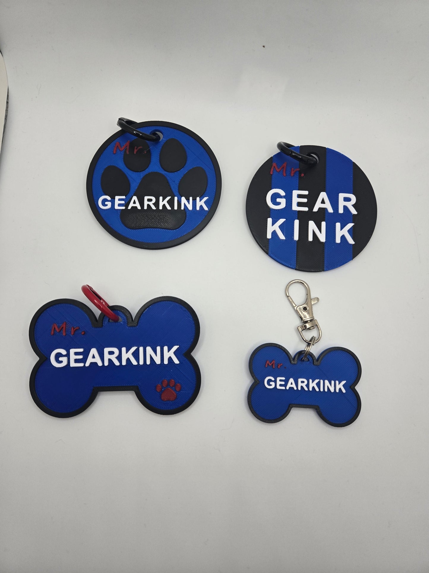 High-Tech Name Badge / Medallion Pupifer's Paddles