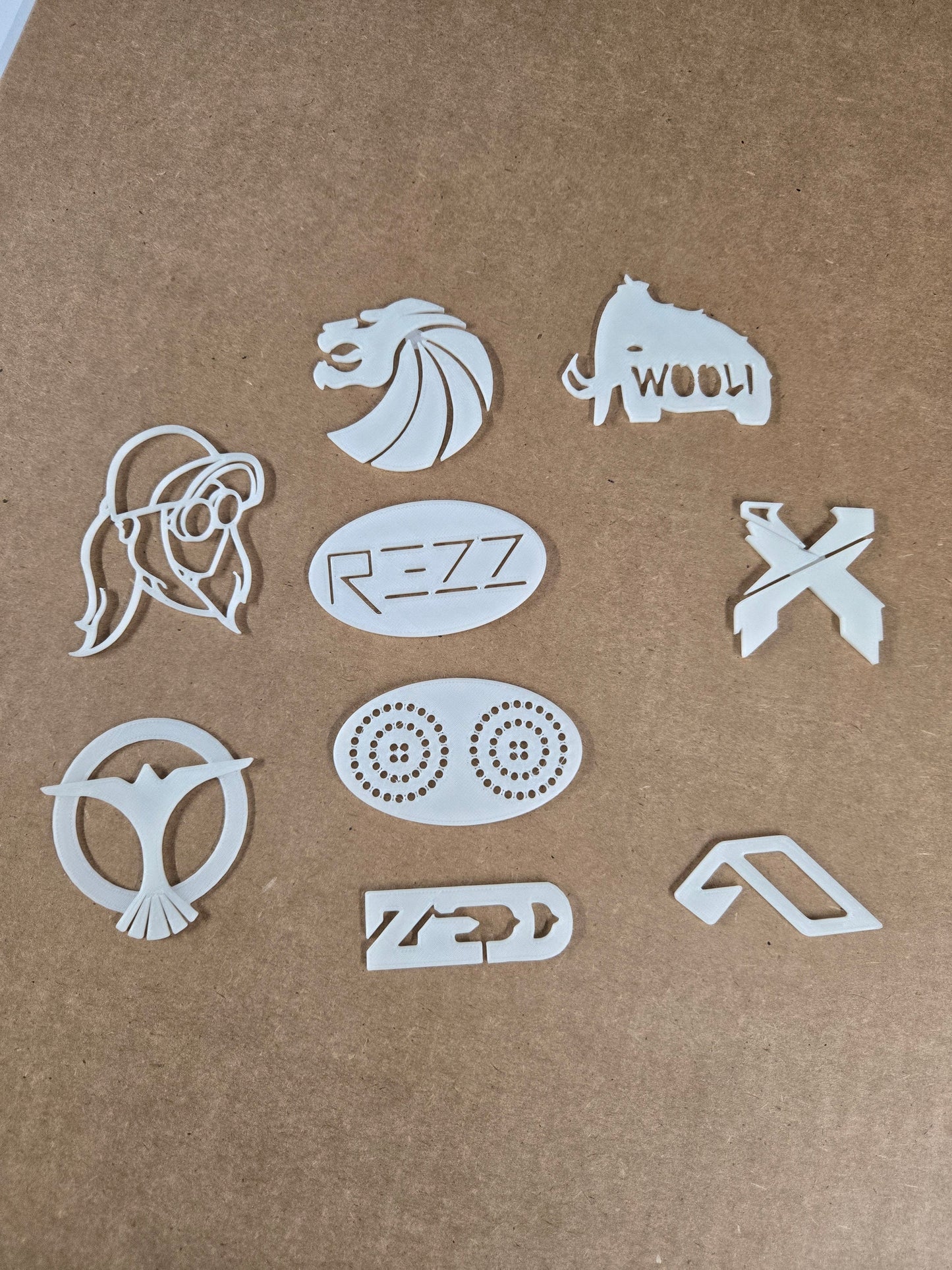 3D Printed Glow-in-the-Dark Ceiling Stickers Pupifer's Paddles