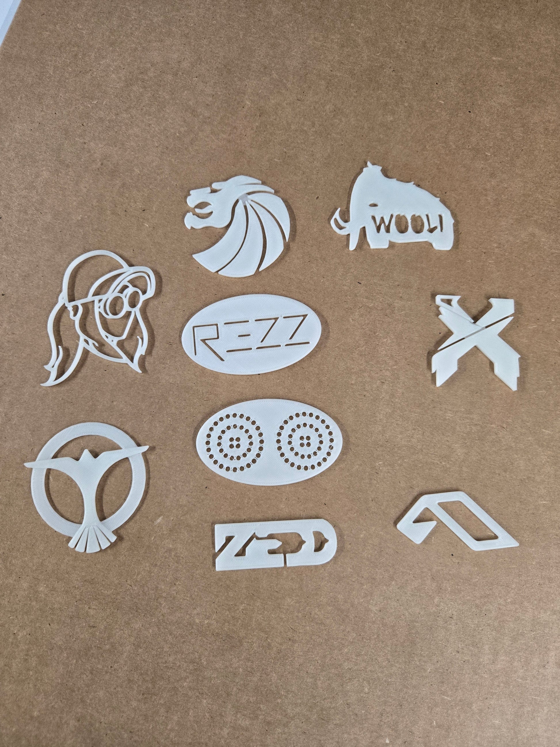 3D Printed Glow-in-the-Dark Ceiling Stickers Pupifer's Paddles