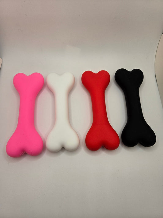 Soft Silicone Dog Bone Chew Toy – Stress Relief Chew for Humans Pupifer's Paddles